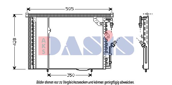 AKS DASIS Lauhdutin, ilmastointilaite 122010N